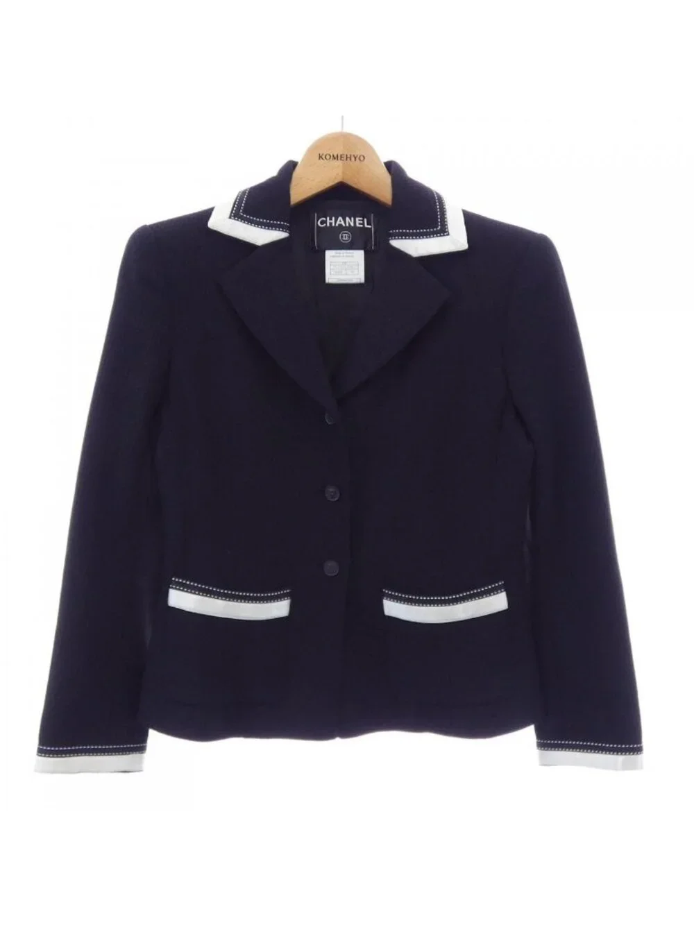 Chanel Vintage Jacket Black